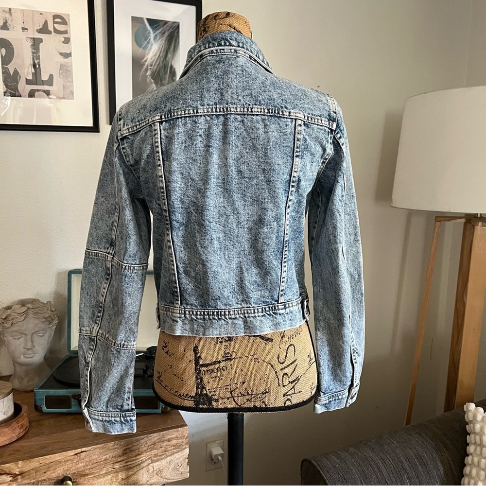 We The Free Rumors Denim Jacket in Light Indigo Free People Size XS - Picture 4 of 16